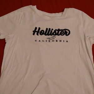 White Hollister t-shirt